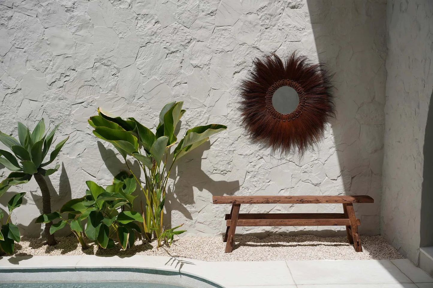 The Beauteous Rustic Bench - Natural