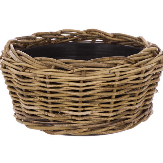 Large Wicker Planter