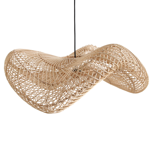 The Wave Pendant - Natural - 75cm