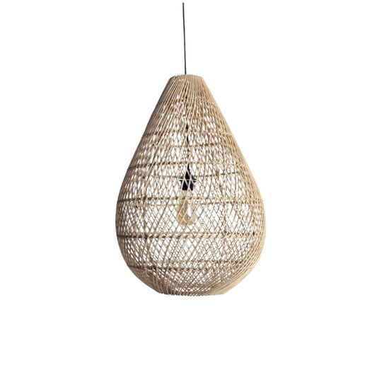 The Teardrop Natural Pendant Light - L