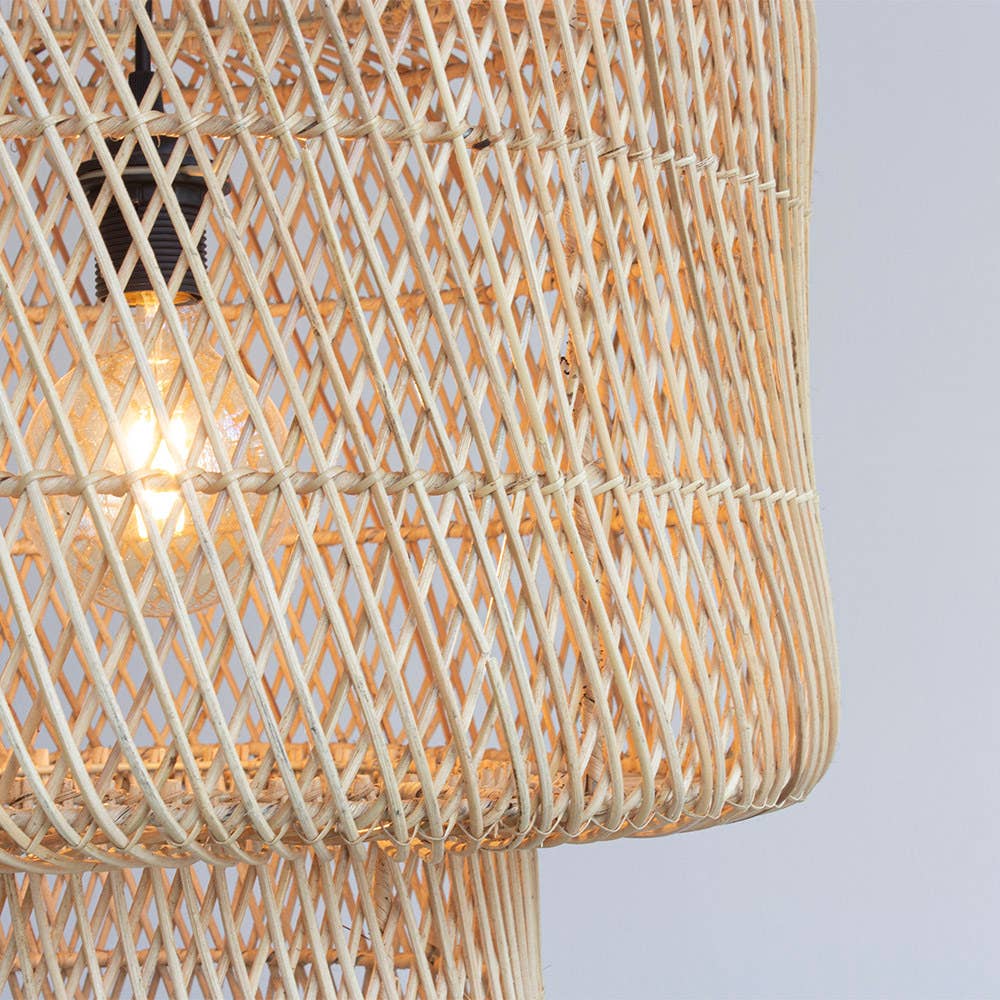 The Lombok Rattan Shade