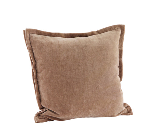 Mocha Velvet Cushion Cover