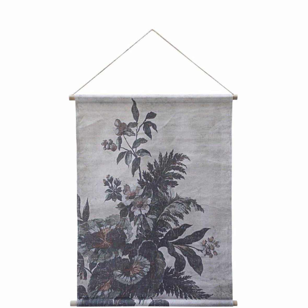 Japanese Floral Mural Wall Hanging  - L - Flo & Joe