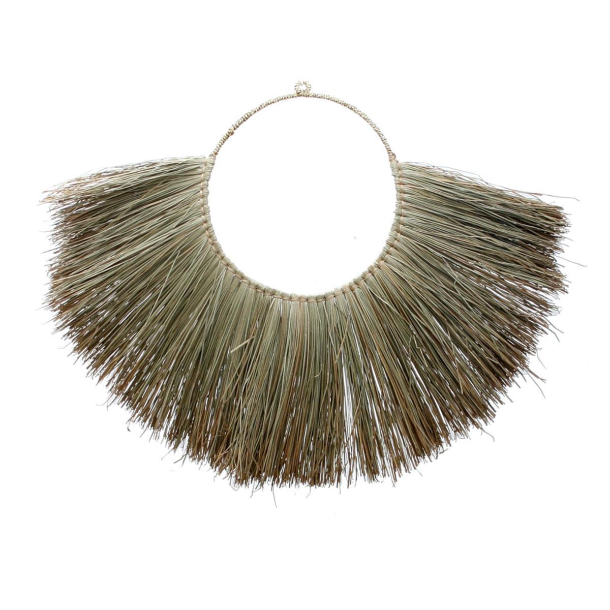 Handmade Natural Seagrass Wall Hanging - Large - Flo & Joe