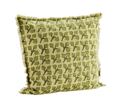 Leaf Print Floor Cushion Cover - Flo & Joe