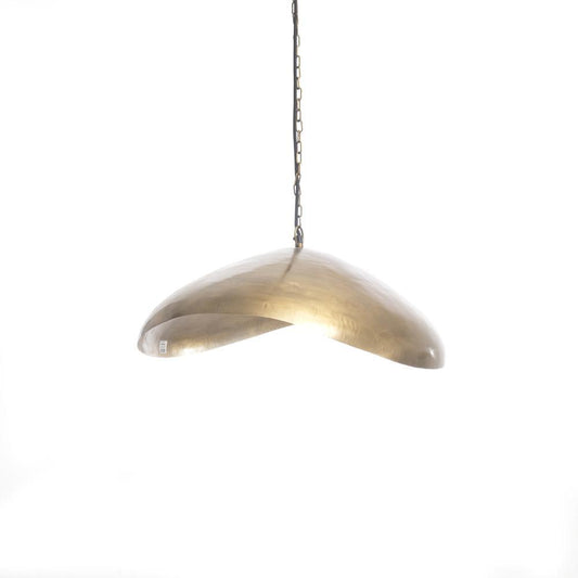 The Fortune Cookie Brass Pendant - XL - Flo & Joe